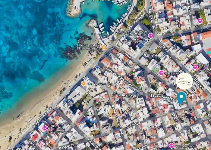 Sugardustapt Elegant Retreat 150m From The Sea Chania (Crete)